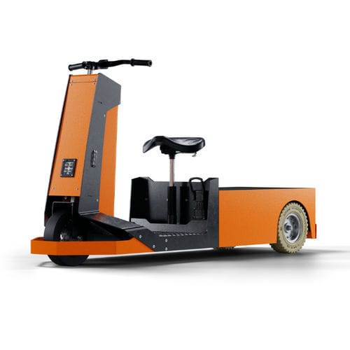 Tractor eléctrico - Genkinger-bAKA Genkinger GmbH - de 3 ruedas / con operador sentado / de remolcado