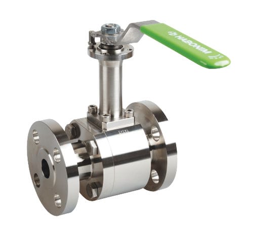 Válvula de bola flotante - Z73W - HABONIM - de palanca / con brida / de alta temperatura