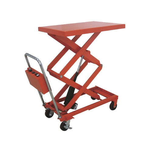 Mesa elevadora de doble tijera - TF 20SE - SANTSAI MACHIENRY - eléctrica / móvil / para cargas pesadas
