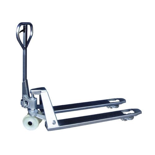 Transpaleta de acero inoxidable - PTZ-5500S - SANTSAI MACHIENRY - manual / para almacén / de manipulación