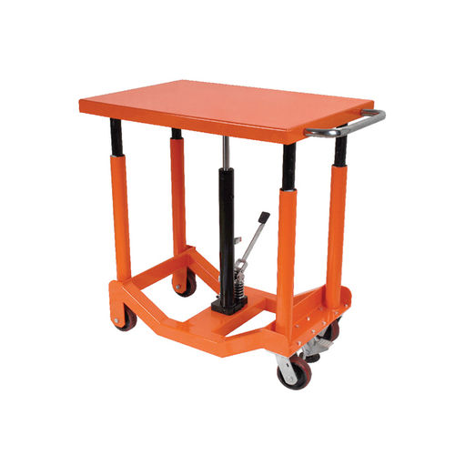 Mesa elevadora de columna - PT-I2/18-20 - SANTSAI MACHIENRY - manual / estacionaria / móvil
