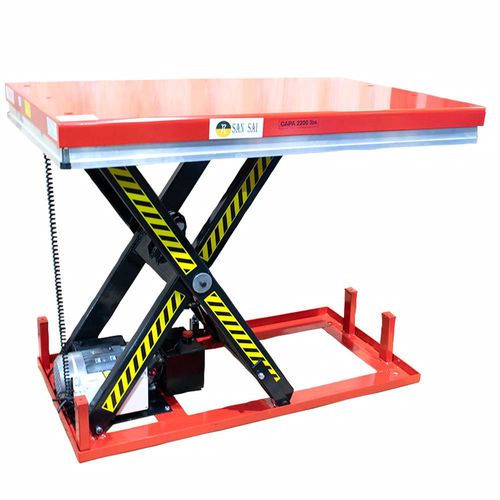 Mesa elevadora de tijera - ET1001 - SANTSAI MACHIENRY - hidráulica / estacionaria / para cargas pesadas