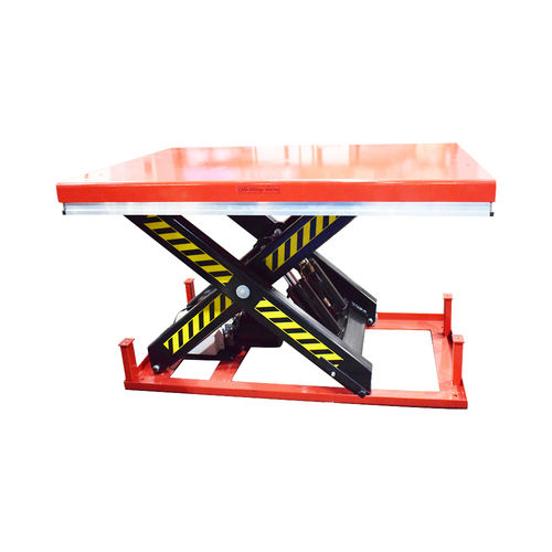 Mesa elevadora de tijera - ET4001 - SANTSAI MACHIENRY - eléctrica / estacionaria / para cargas pesadas
