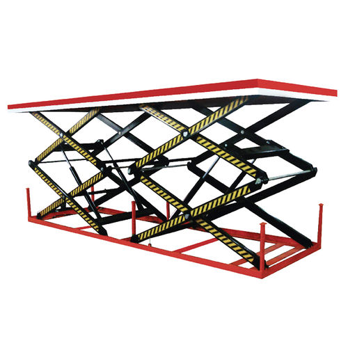 Mesa elevadora de doble tijera - ETWW2001-4001 - SANTSAI MACHIENRY - de tijera larga / hidráulica / eléctrica