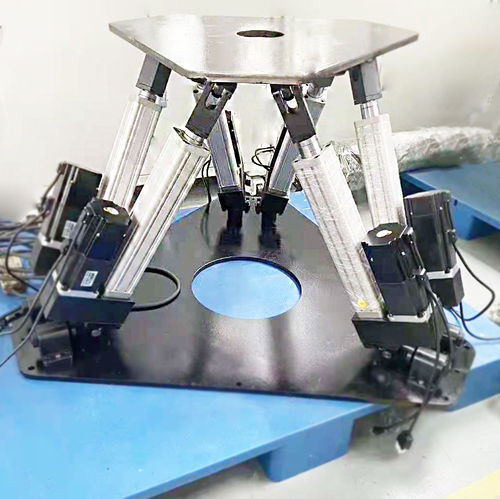 Plataforma de simulación de movimientos - 6 Dof Series - SANTSAI MACHIENRY - eléctrica / multiaxial / de altas frecuencias