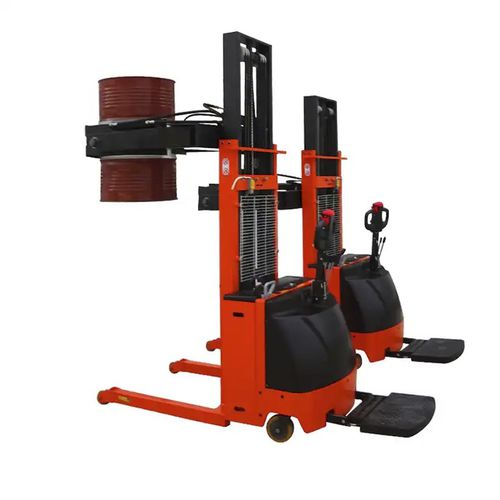 Apiladora eléctrica - COT0520 - SANTSAI MACHIENRY - con plataforma para el operador / para bidones / de pesaje