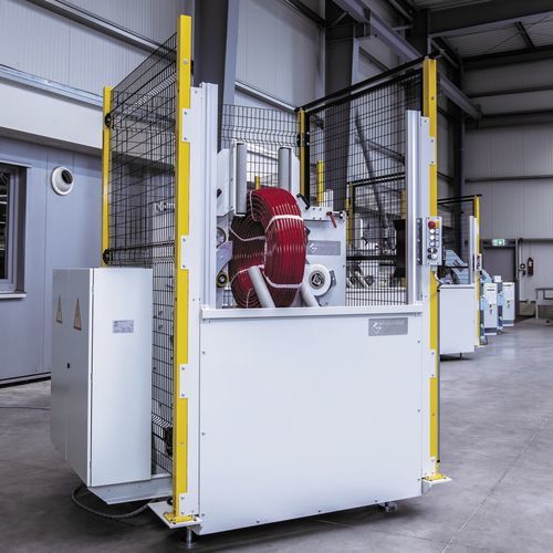 Envolvedora horizontal - CL 200 - Wrapsolut - Fährenkämper GmbH & Co. KG - con anillo rotativo / automática / de neumáticos