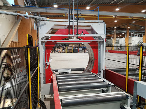 Envolvedora horizontal - CL 4C - Wrapsolut - Fährenkämper GmbH & Co. KG - con anillo rotativo / automática / para palés