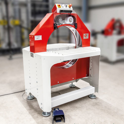 Envolvedora horizontal - CL 010 series - Wrapsolut - Fährenkämper GmbH & Co. KG - con anillo rotativo / manual / para palés