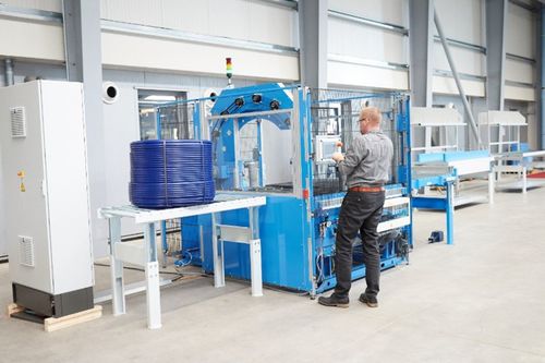 Envolvedora horizontal - CL 5C 1300 - Wrapsolut - Fährenkämper GmbH & Co. KG - con anillo rotativo / automática / de neumáticos
