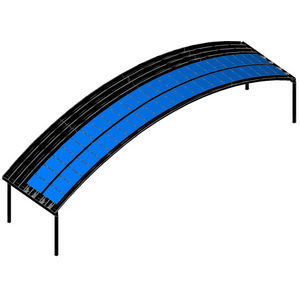 Sistema de fijación solar para techo - SunNet Roof - A+ Sun Systems