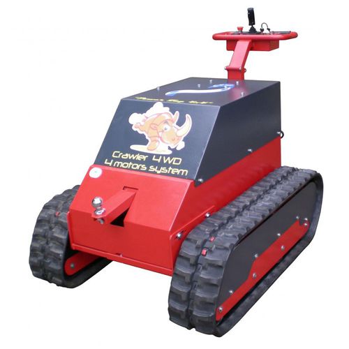 Tractor eléctrico - Power Tug 4WD - PMP di Olgiati Giuseppe - con orugas / con operador a pie / de remolcado