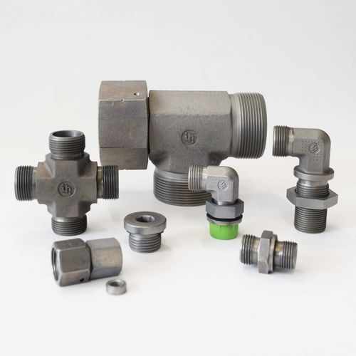 Adaptador roscado - 74 series - IMM Hydraulics - de níquel / de zinc / DIN
