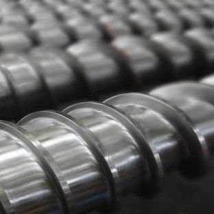 Tornillo de extrusión para caucho - Mecano Technique - para plástico / para la industria agroalimentaria