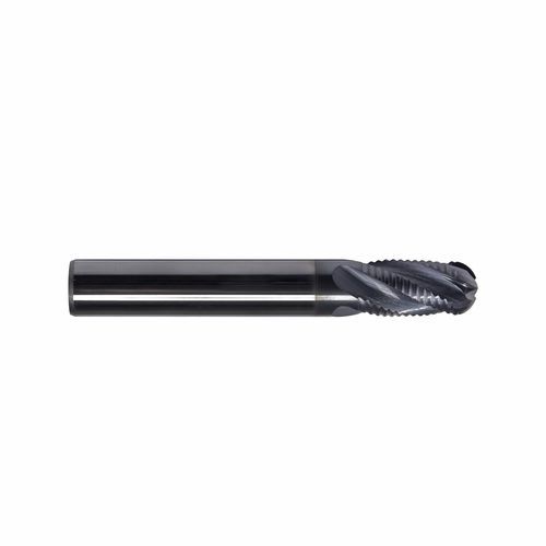 Fresa frontal hemisférica - R2930 series - DueCi SRL - monobloque / de desbaste / para acero