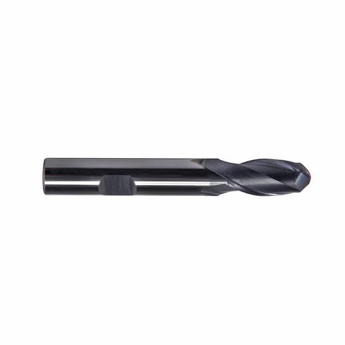 Fresa frontal hemisférica - W1330 series - DueCi SRL - carburo sólido / de copia / de acabado
