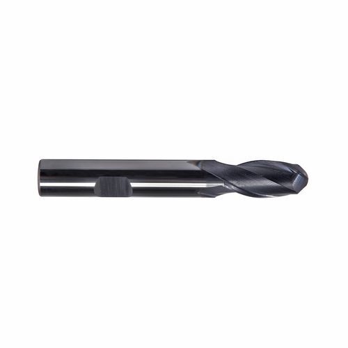 Fresa frontal hemisférica - W1530 series - DueCi SRL - carburo sólido / de desbaste / para acero