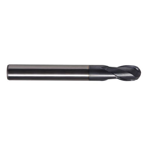 Fresa frontal hemisférica - AVC10LR - DueCi SRL - monobloque / de copia / para acero