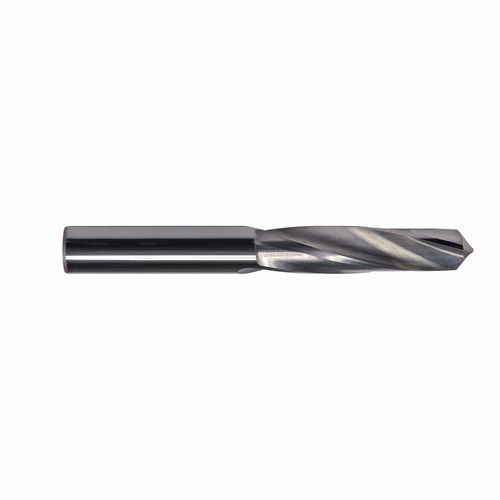Broca de carburo - OT400 series - DueCi SRL - monobloque / para latón / con revestimiento