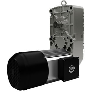 Motorreductor DC - ABM Greiffenberger Antriebstechnik GmbH - de engranaje helicoidal / con eje hueco / 10 W...50 W