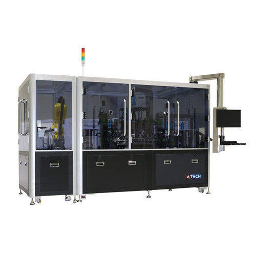 Máquina de control visual -  AB018  - Atech-INC - industrial / para la industria cosmética / automática