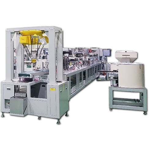 Línea de producción para máscaras - KF94 - Atech-INC - para líneas de ensamblaje