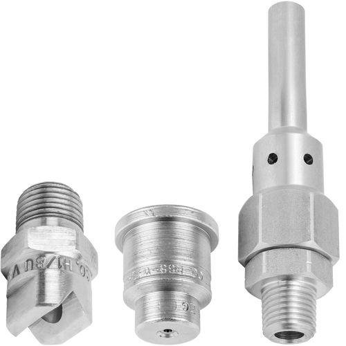 Boquilla de pulverización - EG - Mosmatic AG - de acero inoxidable / 15°