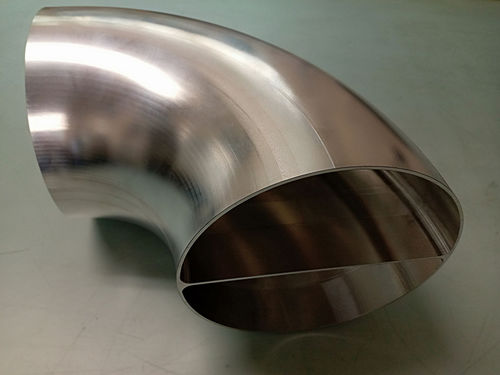 Mecanizado decoletaje de racores de codo - Dainichi Manufacturing Co., Ltd. - aluminio / acero inoxidable / titanio