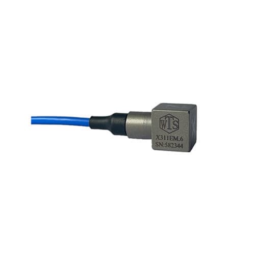 Acelerómetro 1 eje - X311EM series - Shanghai WTS Technology Co.,Ltd - IEPE / de cizallamiento / sumergible