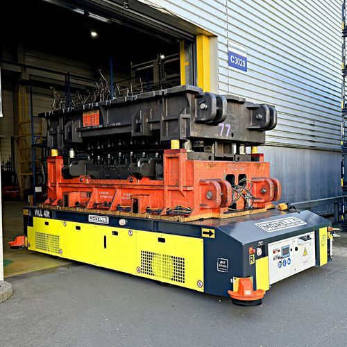 AGV para cargas pesadas - HEAVY DUTY AGV - MORELLO USA - eléctrico / con guiado por láser / bidireccional