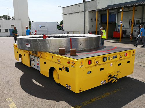 Carro de transferencia de transporte - MORELLO USA - para cargas pesadas / eléctrico