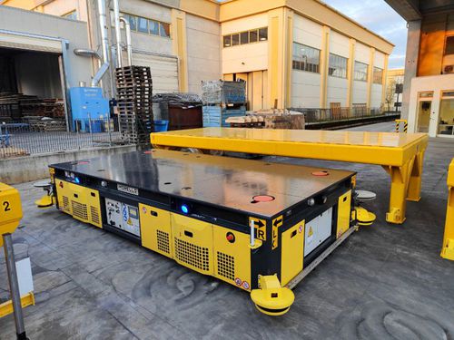 AGV de manipulación - Omnidirectionnal AGV - MORELLO USA - de transferencia / de transporte / de carga