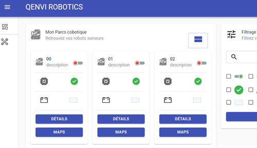 Software de localización - QENVI ROBOTICS - de gestión / de gestión de mantenimiento / para robot móvil autónomo