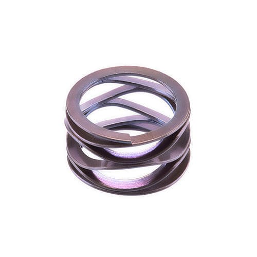 Muelle de compresión - Zhejiang Lisheng Spring Co., Ltd. - de hilo plano / de acero inoxidable / para motor