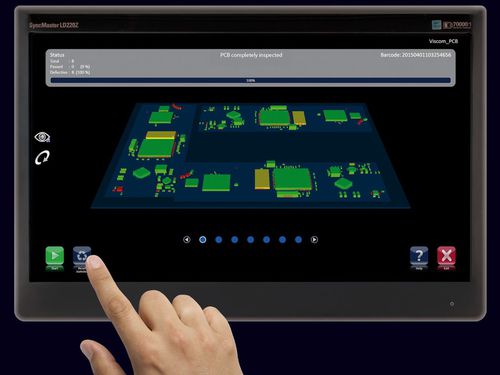 Software de interfaz - vVision - Viscom AG - de supervisión / de CAD / de optimización