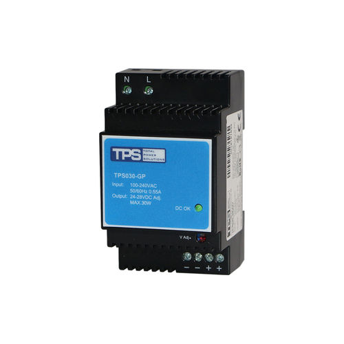 Alimentación eléctrica en riel DIN - TPS030-GP12V - TPS Elektronik GmbH - AC/DC / de dos salidas / monofásica