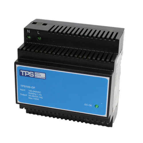 Alimentación eléctrica en riel DIN - TPS100-GP24V - TPS Elektronik GmbH - AC/DC / de salida simple / regulada