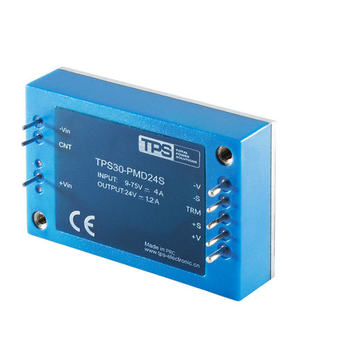 Convertidor DC/DC aislado - TPS030-PMD24S - TPS Elektronik GmbH - de circuitos impresos / industrial / para aplicaciones de telecomunicaciones