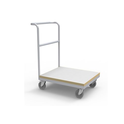 Carretilla de transporte - TPS-RV01 - TPS Elektronik GmbH - de metal / 1 nivel / con 4 ruedas motrices