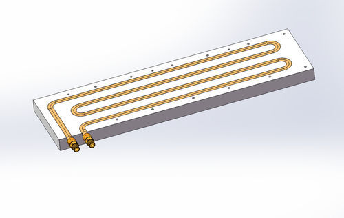 Disipador térmico de acero inoxidable - CNC-2 - TPS Elektronik GmbH - de aluminio / de aluminio anodizado / de potencia