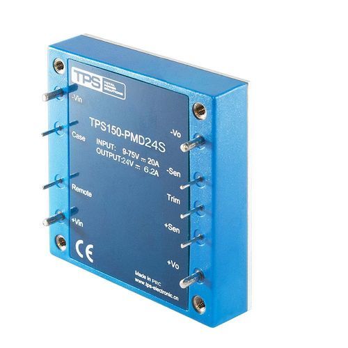 Convertidor DC/DC de alta densidad de potencia - TPS150-PMD24S - TPS Elektronik GmbH - aislado / de circuitos impresos / industrial