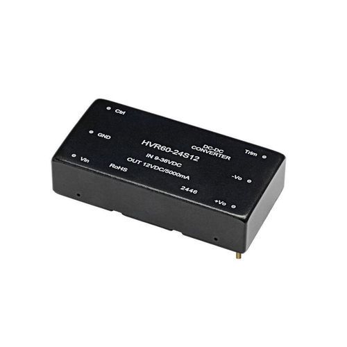 Convertidor DC/DC rango de intensidades de entrada 4:1 - TPS-HVR6024S12 - TPS Elektronik GmbH - industrial / de alto rendimiento / compacto