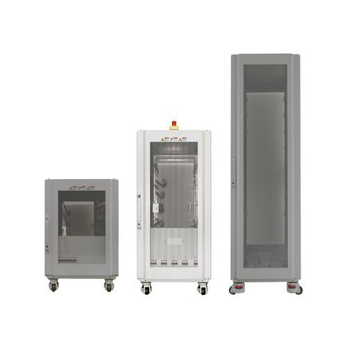 Armario para servidor de acero - RA1127 - TPS Elektronik GmbH - de tipo armario / de pie / en bastidor