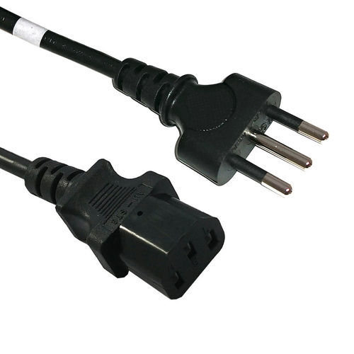 Cordón eléctrico con toma - IEC60320-C13 IT - TPS Elektronik GmbH - para conector CEI