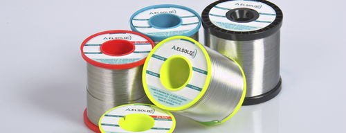 Hilo de soldadura sin plomo - X series - TAMURA ELSOLD GmbH - forrado