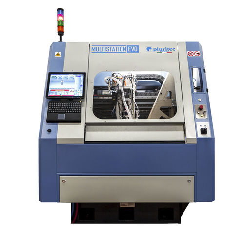 Taladradora-recordadora CNC - EVO 2S - PLURITEC SRL - para circuito impreso / de 2 husillos / de alta velocidad