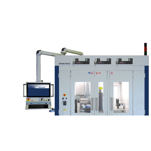 Máquina de soldadura blanda láser - SINERGO srl - de inducción / automática / para componentes electrónicos