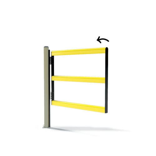 Portón abatible - DP 90   ONE WAY - MPM - manual