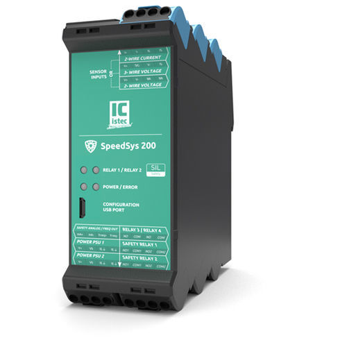 Instrumento de protección contra la sobrevelocidad - SpeedSys 200 - Istec - para turbina