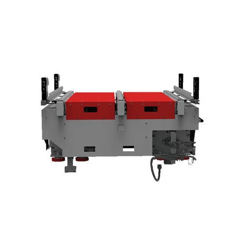 Vehículo de guiado por riel de transporte - Travect - Addverb - para palés / eléctrico